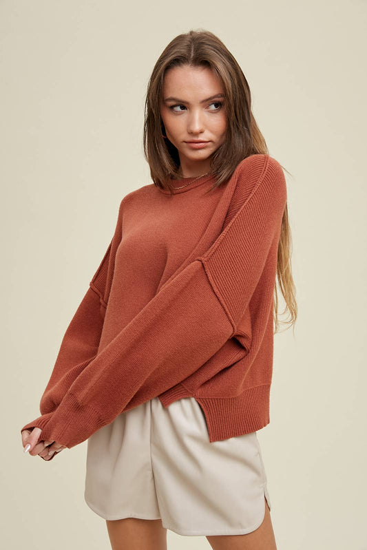 Relaxed sweater