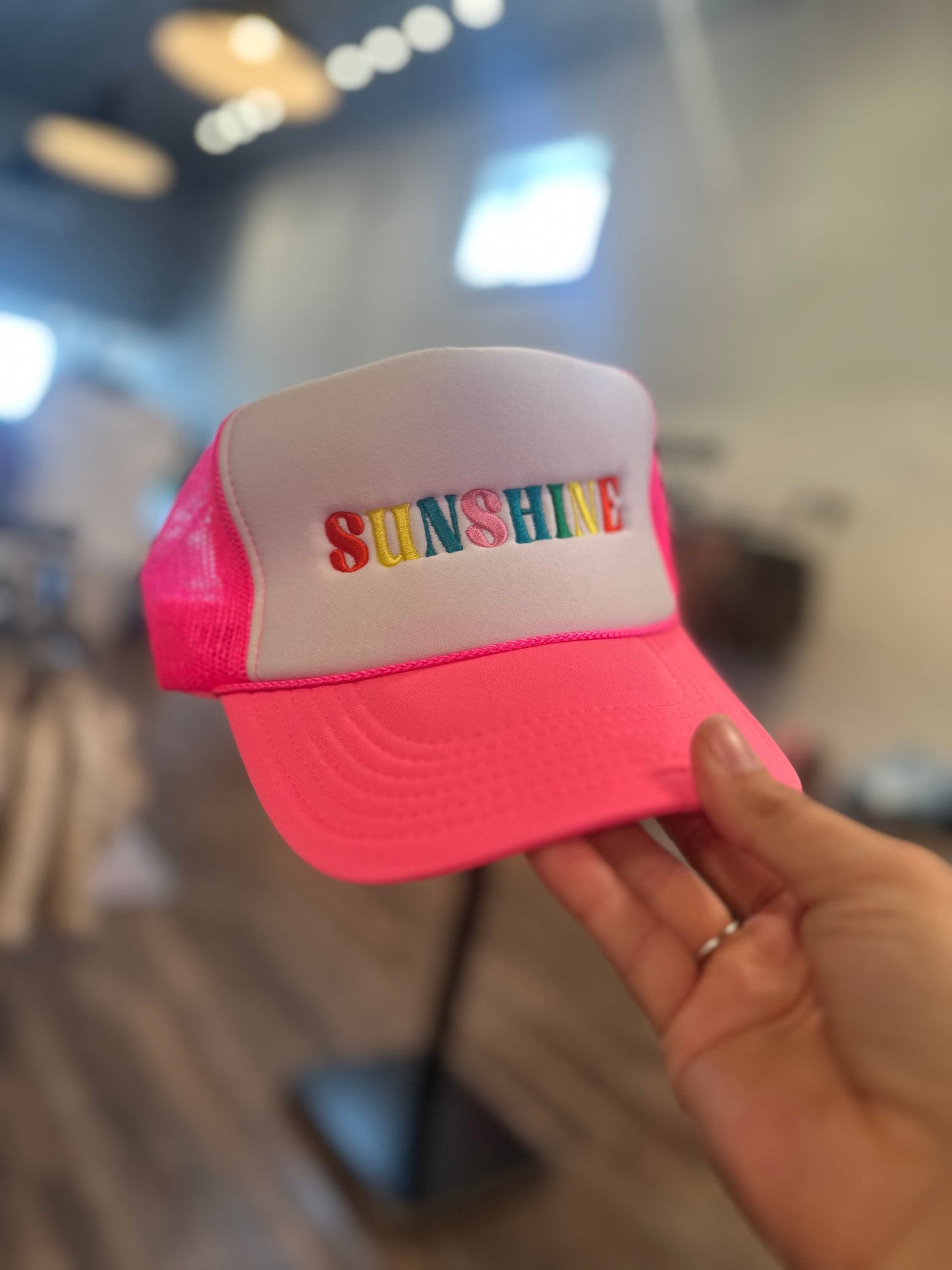 Sunshine trucker hat