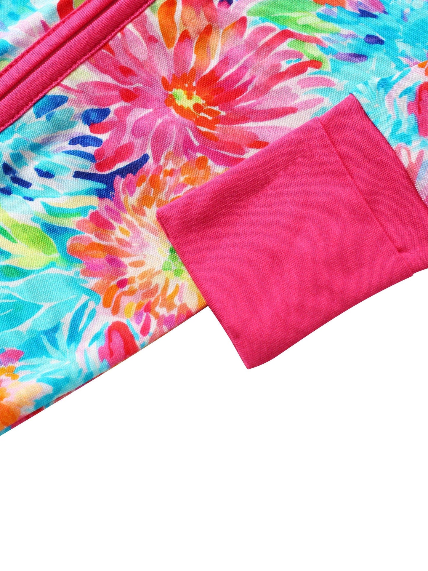 Coral Garden Bamboo Zippy Pajamas / Jammies