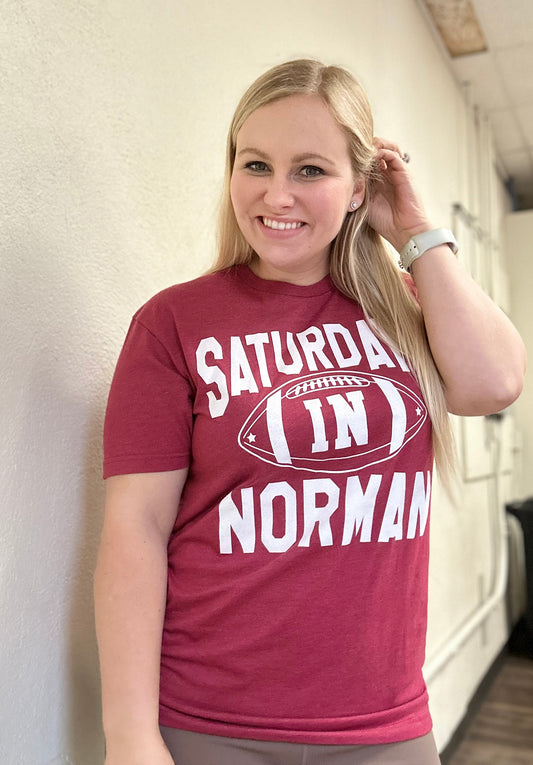 Saturdays in Norman Football Gal