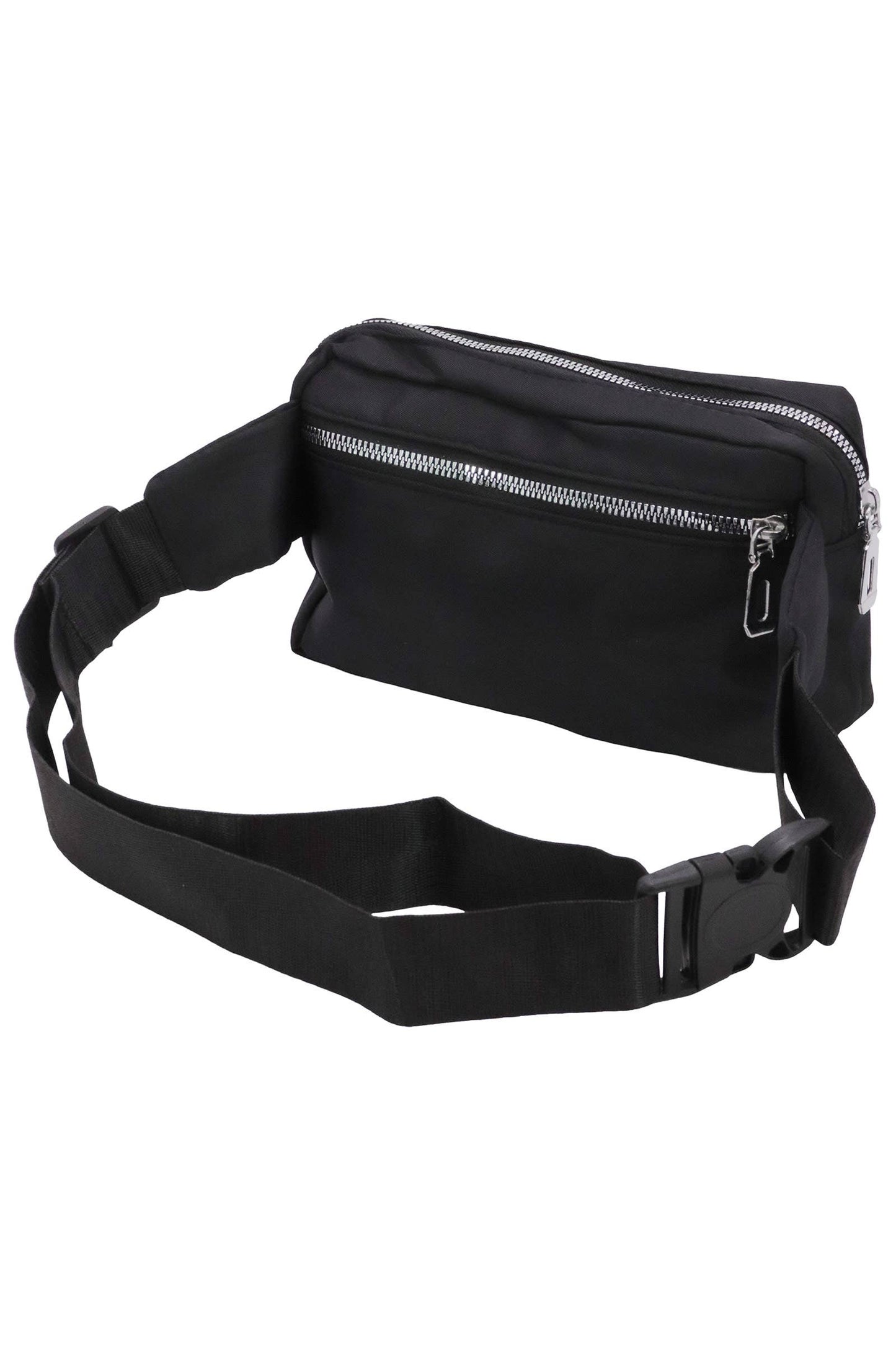 Matte Solid Belt Bum Fanny Pack