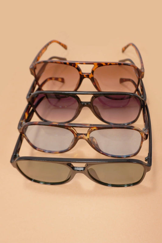AVIATION ACETATE ASSORTED SUNGLASSES