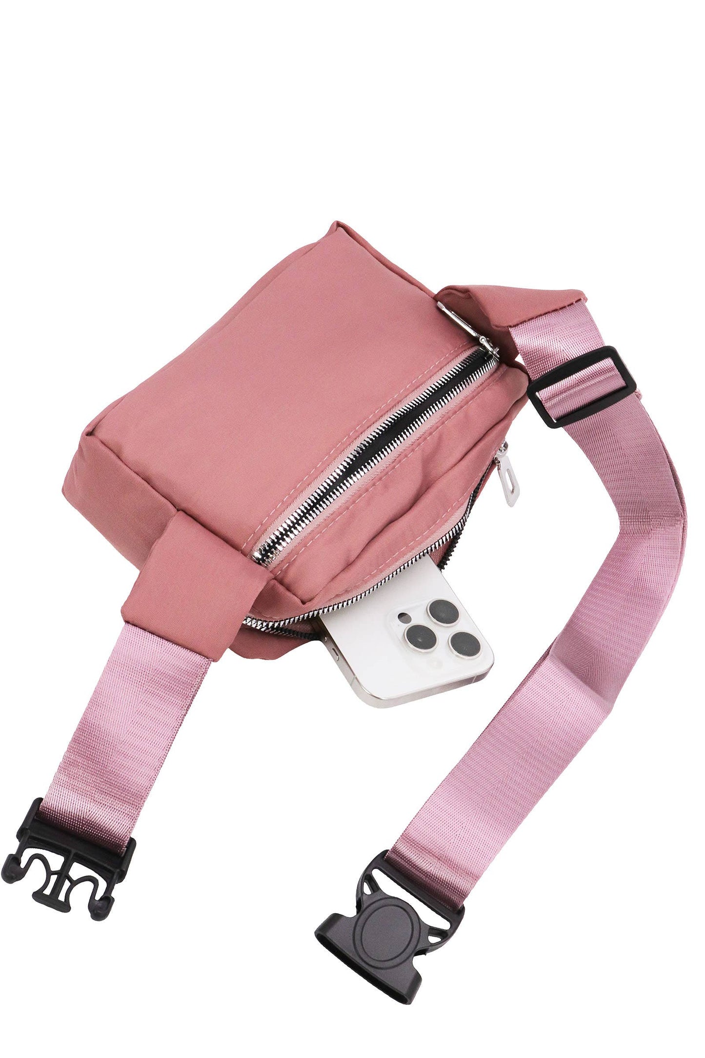 Matte Pastel Belt Bum Fanny Pack