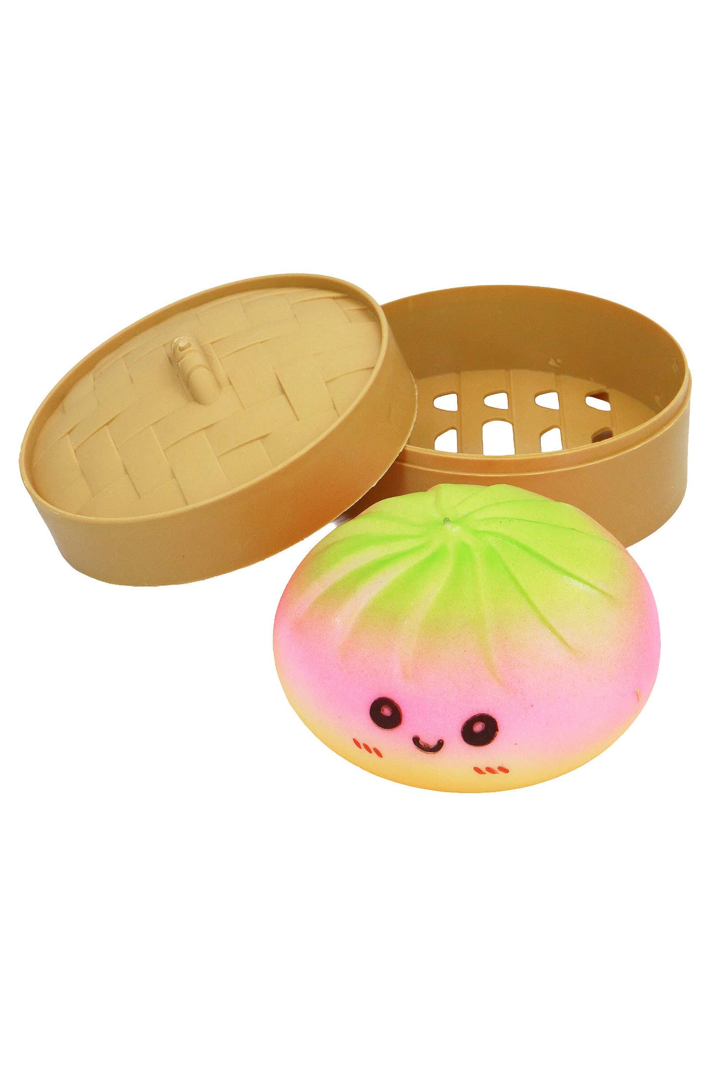Rainbow Dumpling Soft Slime Filled Squishy