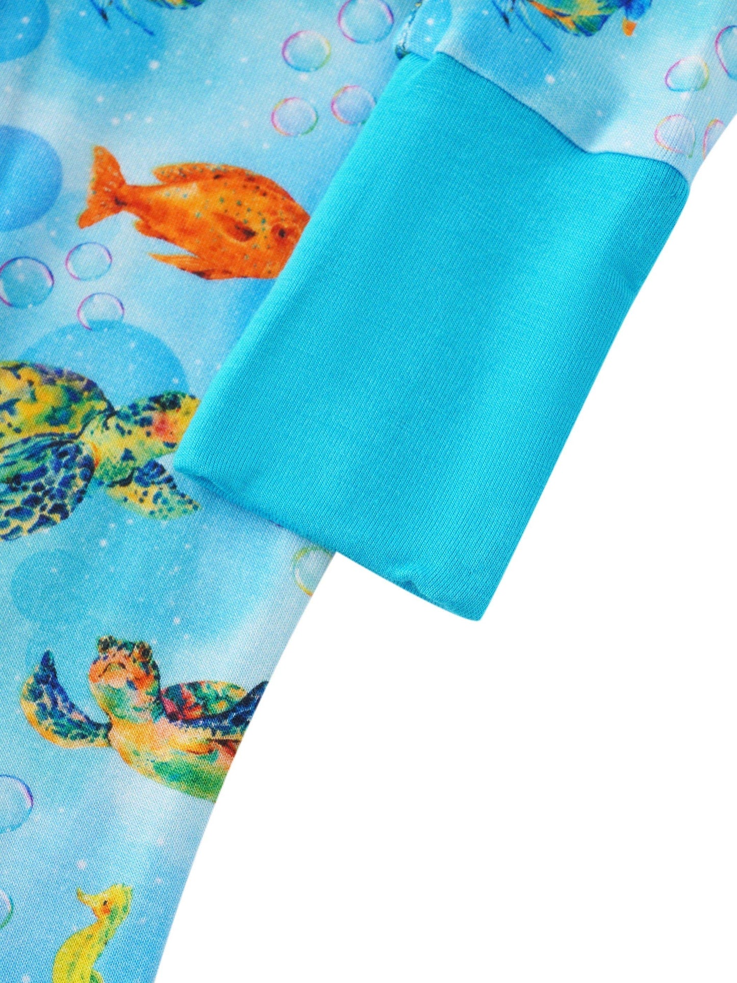 Sea Turtle Bamboo Zippy Pajamas / Jammies