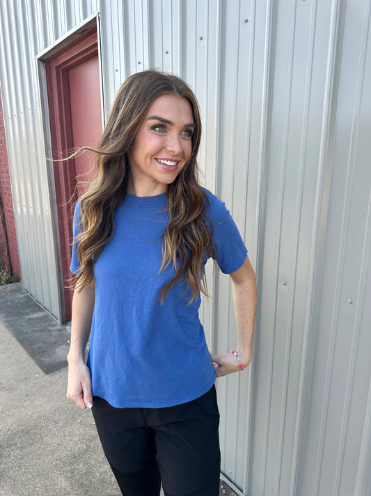 Powdered Blue Classic Fit Tee