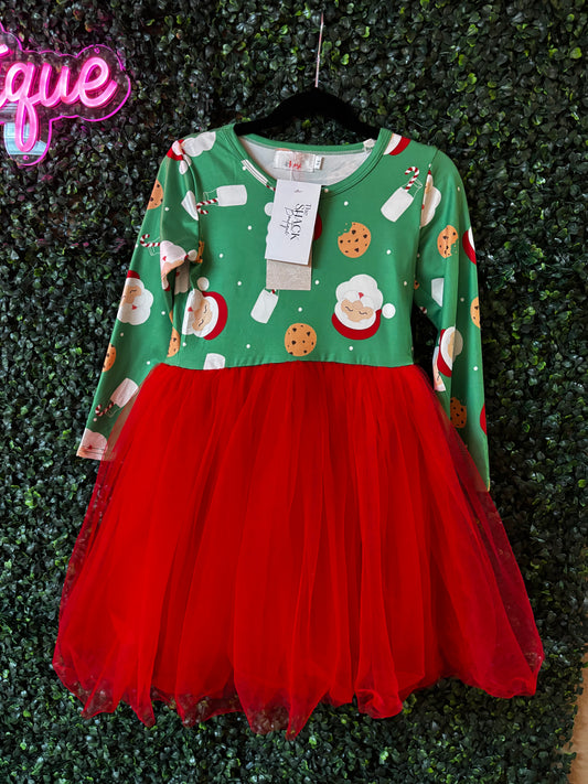 Santa’s treats girls dress