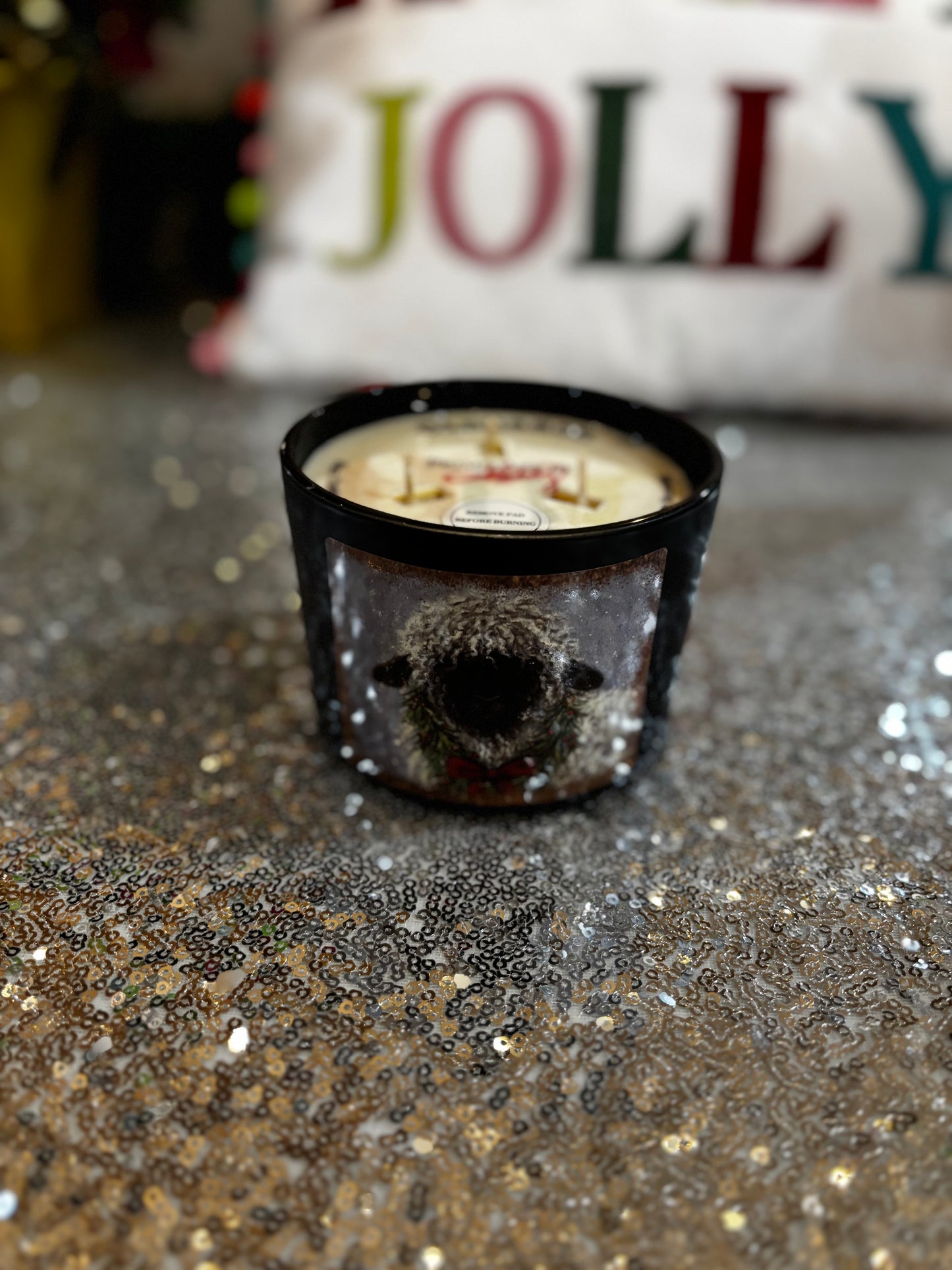 Cinnamon Christmas candle