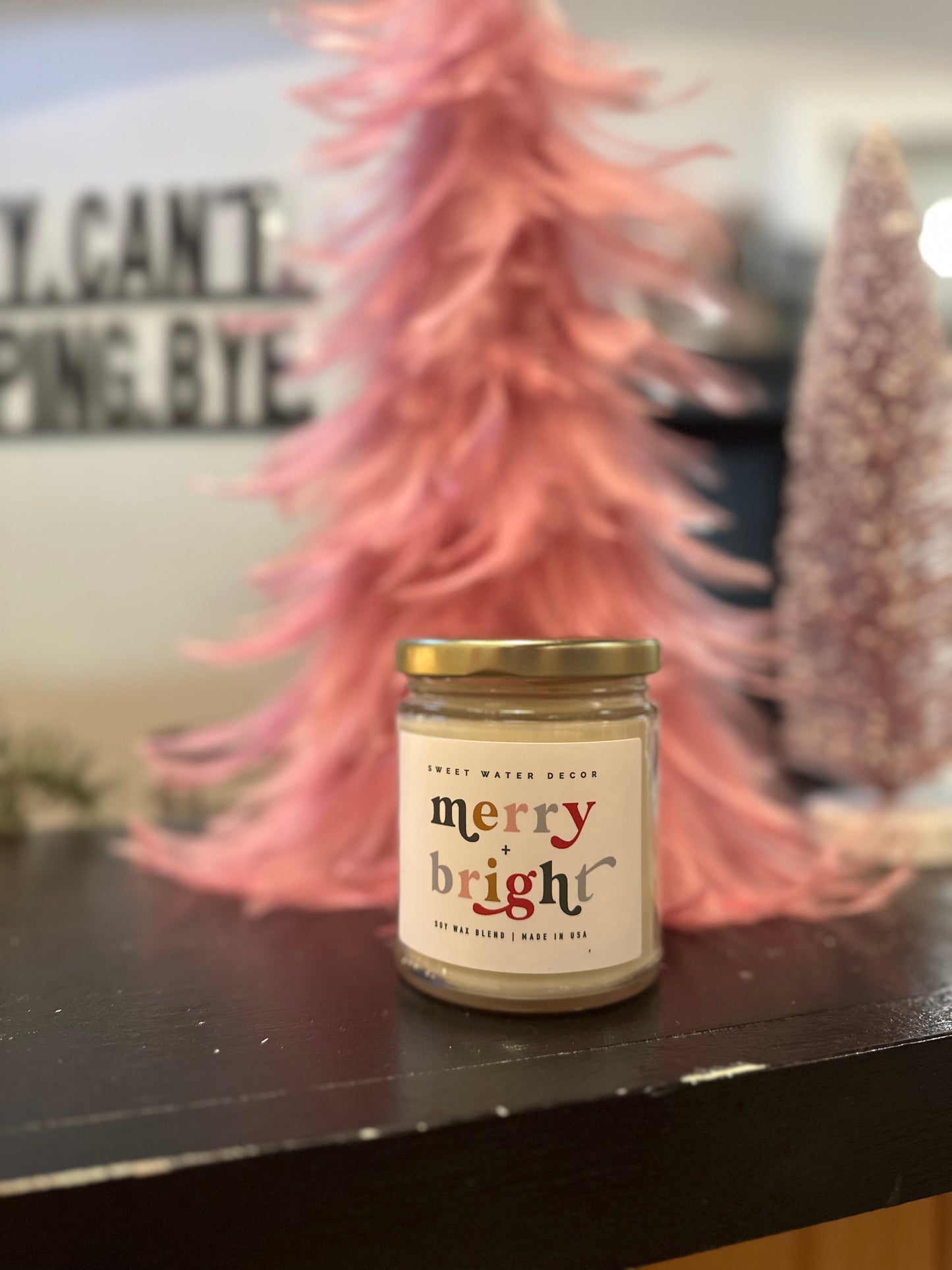 Merry + Bright Candle