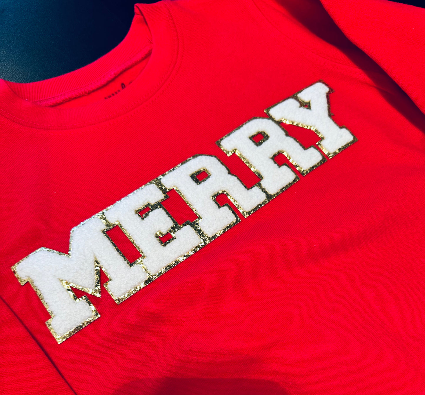 Kid’s ‘Merry‘ Christmas Sweater