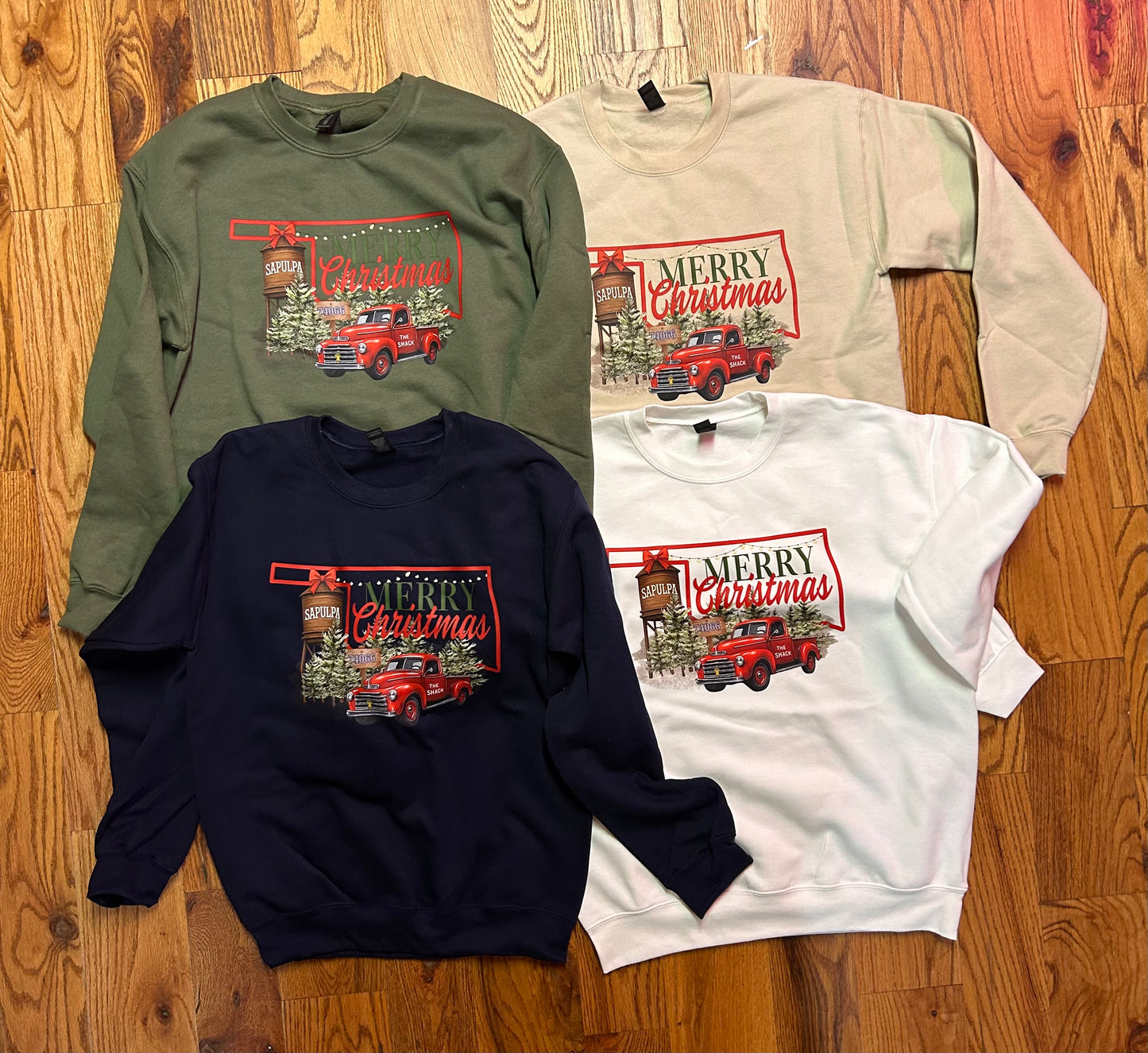 Sapulpa Christmas Sweatshirt