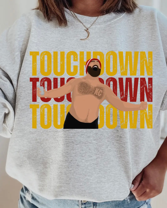 Chiefs Jason Kelce Touchdown celebration sweatshirt