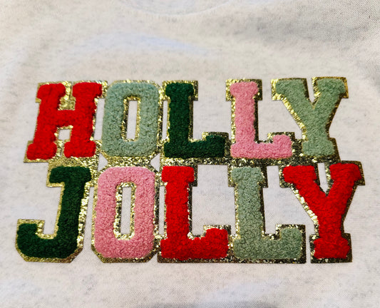 Holly Jolly Girls Christmas Sweater