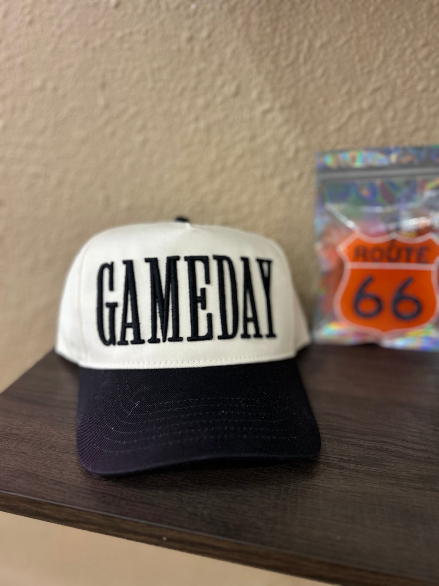 GameDay Embroidered Puff Hat