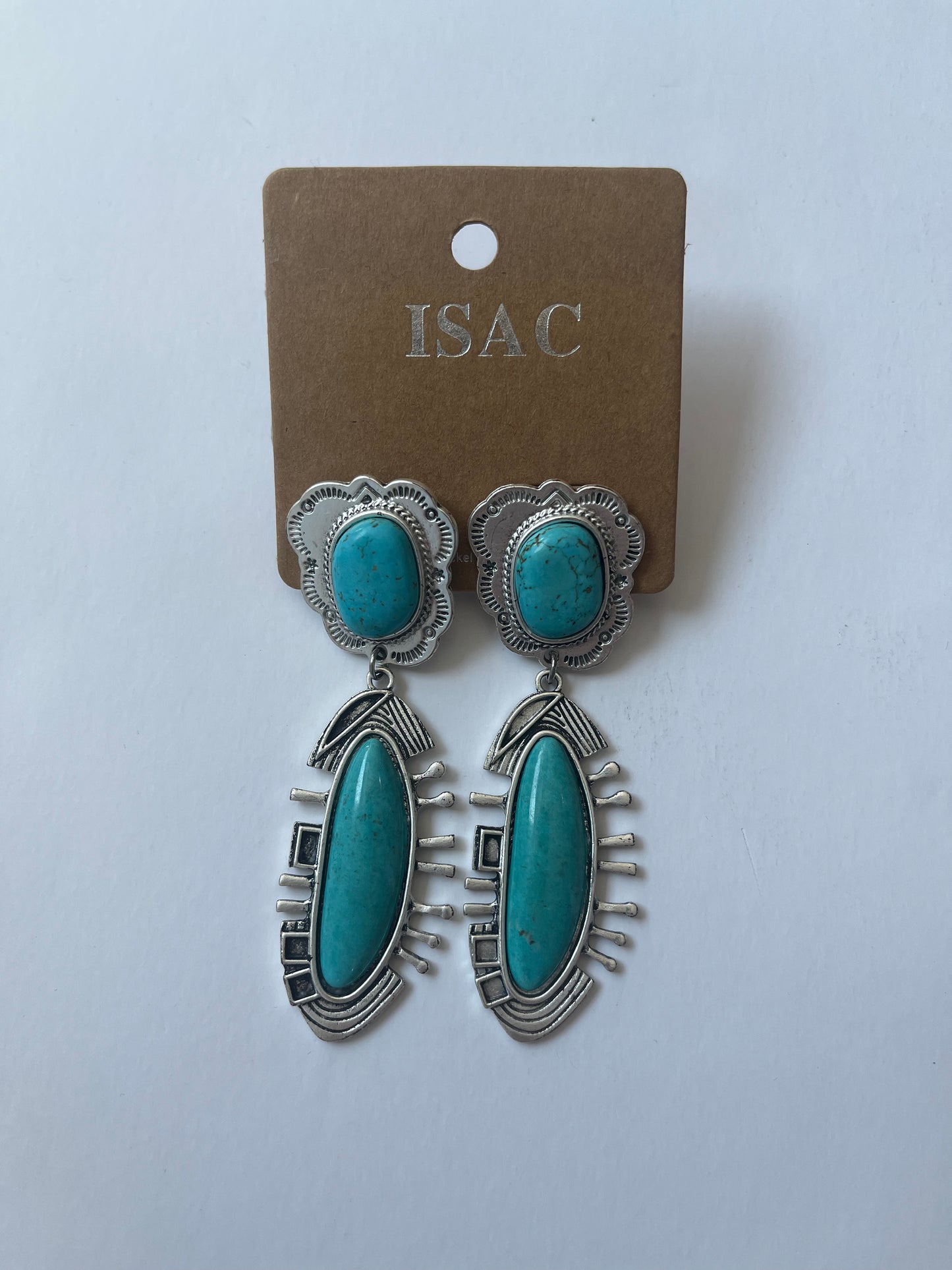 Hines Turquoise Earrings