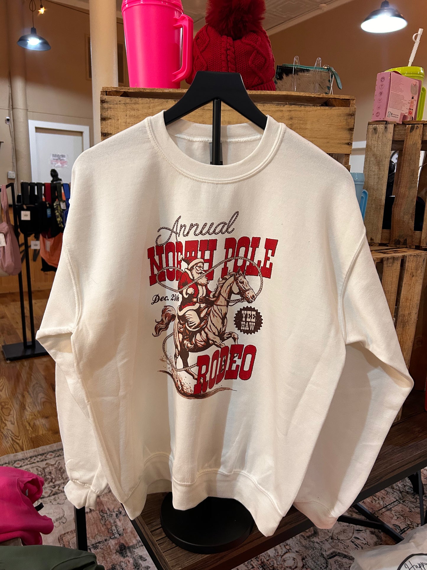 North Pole Rodeo Sweatshirt