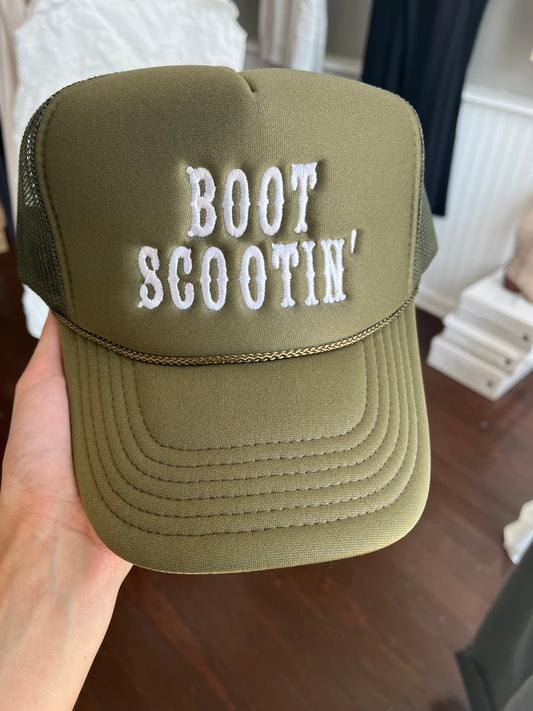 Boot Scootin' Trucker Hat