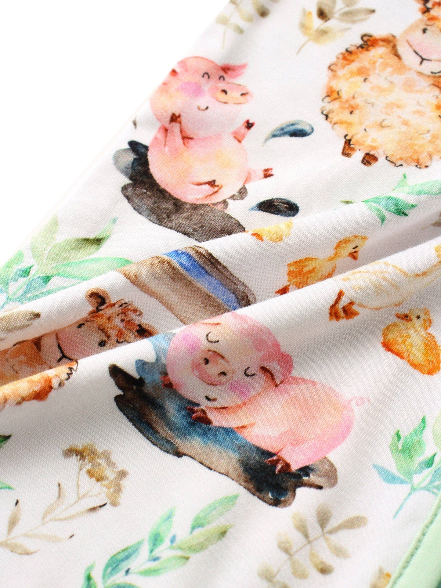Farmyard Fun Bamboo Zippy Pajamas / Jammies