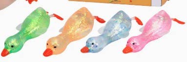 BIG GLITTER DUCK SUGAR SQUISHY
