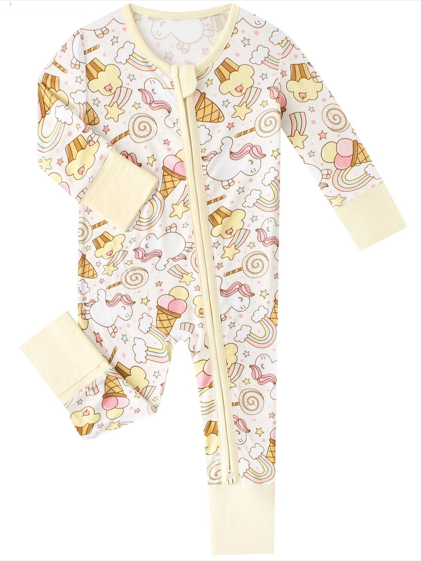 Sweet Treats Bamboo Zippy Pajamas / Jammies