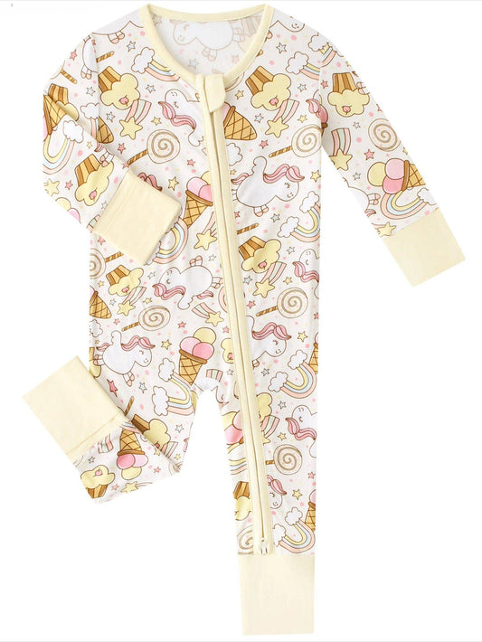 Sweet Treats Bamboo Zippy Pajamas / Jammies