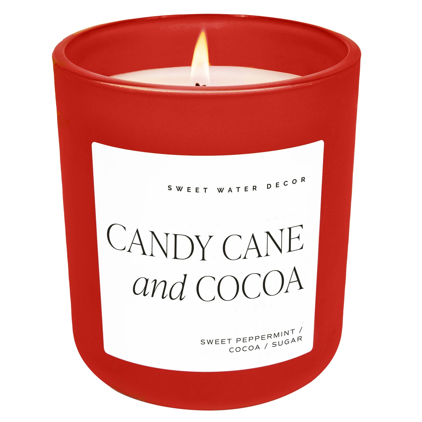 *NEW* Candy Cane & Cocoa 15 oz Soy Candle - Christmas Gifts