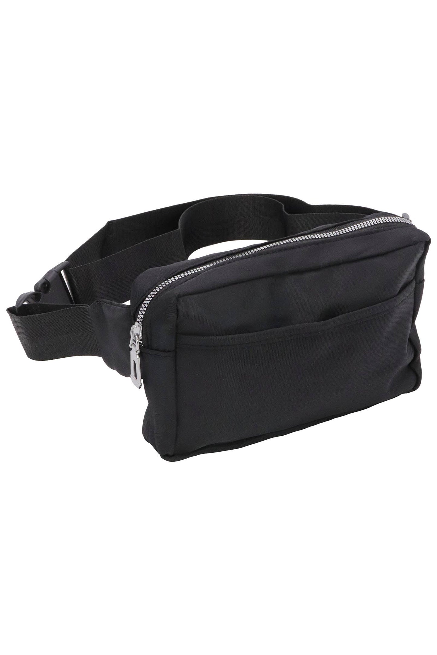 Matte Solid Belt Bum Fanny Pack