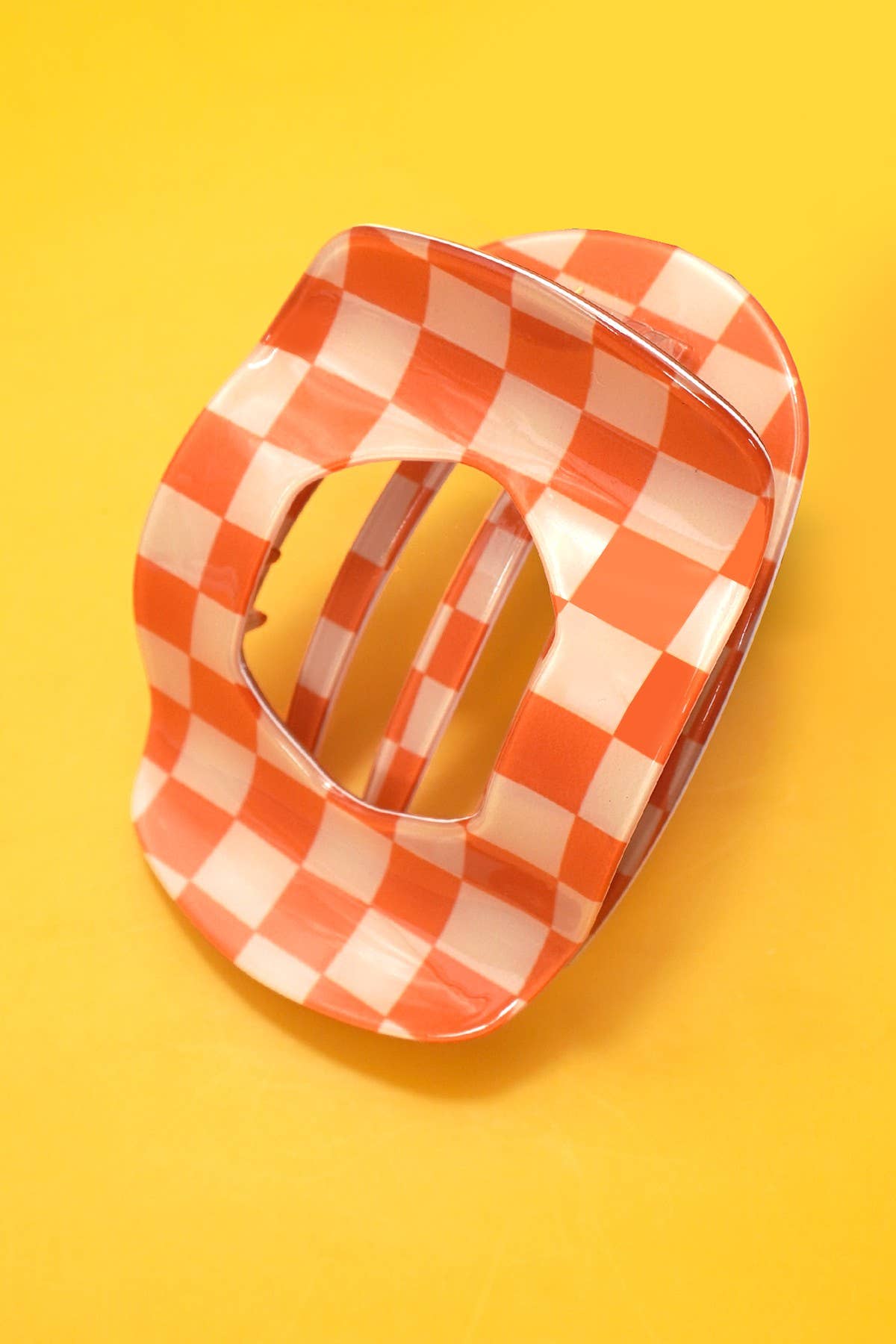 Jumbo Lay Flat Oval Hair Claw Clips Secure Styling