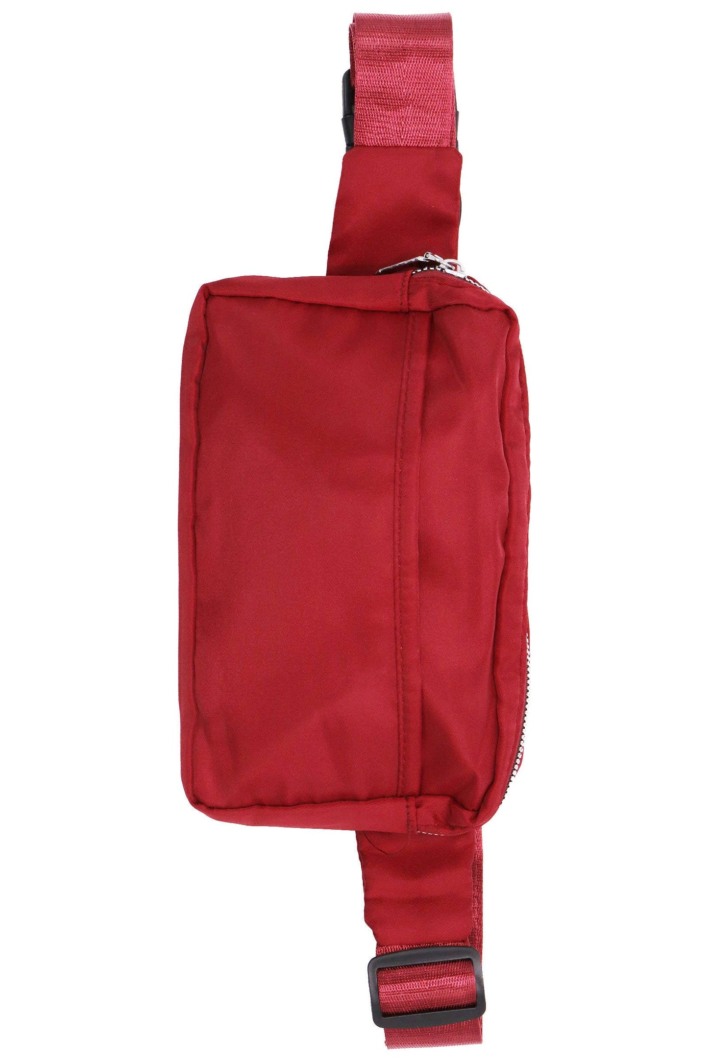 Matte Solid Belt Bum Fanny Pack
