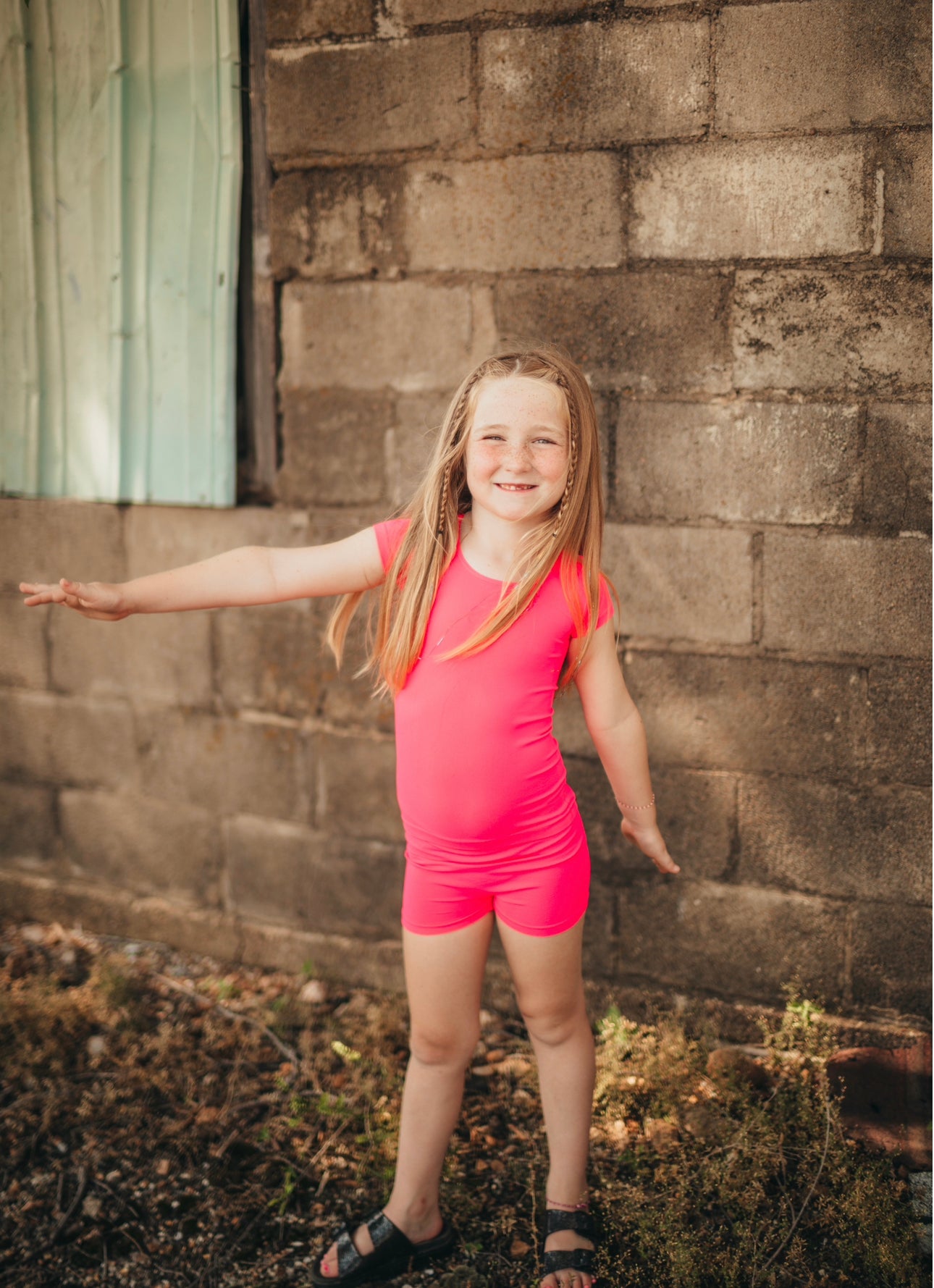 Neon Fuchsia Boyshorts