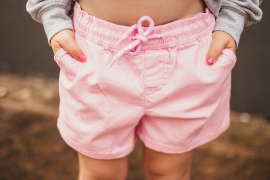 Cotton Candy Twill Shorts