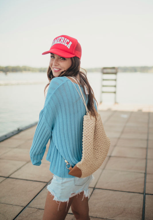 Ivory Bucket Bag