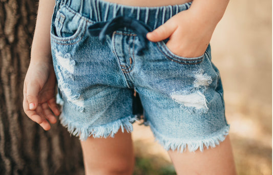 Hybrid Denim Shorts - KIDS