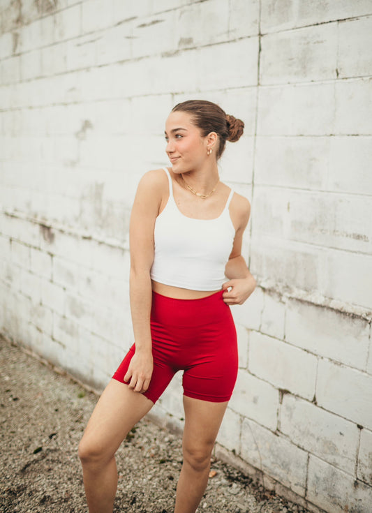 Rio Red Seamless Shorts