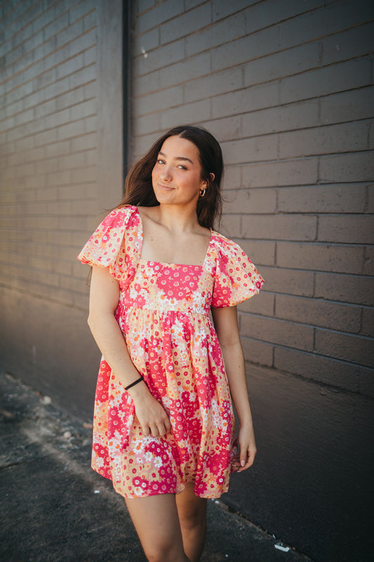 Daisy Pink Dress